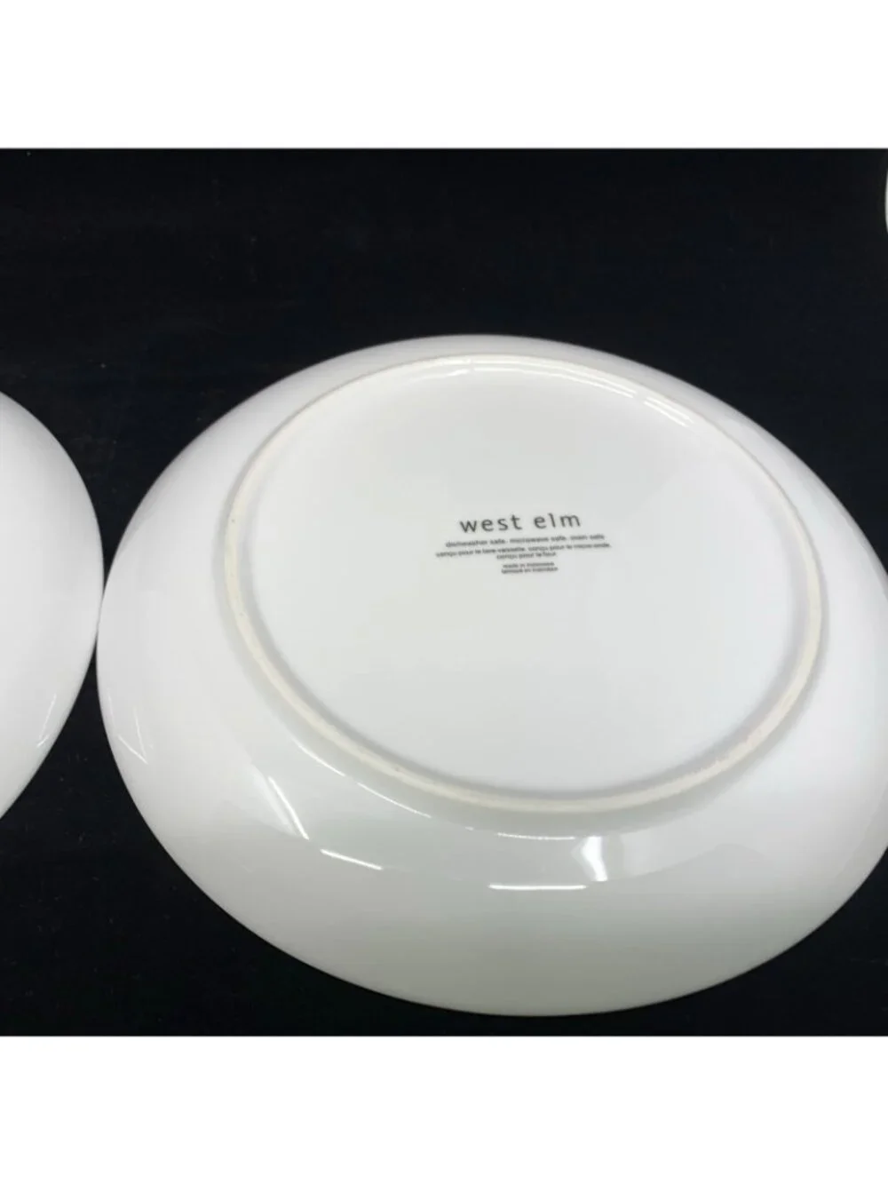 Vintage Set of 2 West Elm Owl in Tree Dessert Plates Rachel Kozlowski 8 5/8